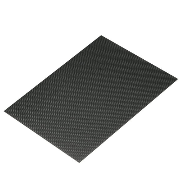 200 x 300 x 1mm Carbon Fiber Board Plate Glossy Laminate Plain Weave Panel Sheets Flexible for RC Aircraft, Model Car