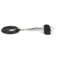 thumbnail image 3 of Pesca 10pcs Topes de Pesca Tope de Goma Negra Espacio de Pesca Frijoles Carpa Flotador, 3 of 5