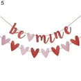 thumbnail image 2 of Cheers.US Happy Valentines Day Banner- Red Glitter, Valentine Day Decorations, Heart Decorations, Mantel Decor Valentines, Valentine Decor, Valentines Day Banner, Conversation Hearts Decorations, 2 of 4
