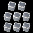 thumbnail image 1 of Dinheiro 8 Piezas Contenedores de Almacenamiento de Cuentas de Plástico Transparente Caja Organizadores de Cajones con Tapa para Tarjetas de Cuentas y Otros Accesorios de Manualidades, 1 of 5
