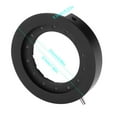 thumbnail image 2 of TOPINCN Adaptateur d'Iris, Ouverture pour Microscope, Adaptateur d'Iris pour Microscope Ouverture Lentille Réglable Diaphragme Optique pour Microscope, 2 of 7