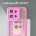 thumbnail image 4 of For Motorola Moto G75 5G Magnetic Case Compatible with MagSafe TPU PC Phone Back Cover Pink, 4 of 5