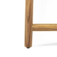 thumbnail image 4 of Klair Outdoor Wicker Bench, Teak Finish, 4 of 7