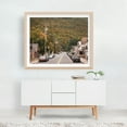 thumbnail image 4 of Downtown Phoenicia - Phoenicia New York Photography Autumn Rural Street Photography Scenic Nature Landscape Vintage Oak Framed Wall Art Print 11 x 14 inches, 4 of 5