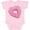 AD-Pink, variant on Inktastic Heart Shaped Donut with Pink Icing and Sprinkles Boys or Girls Baby Bodysuit