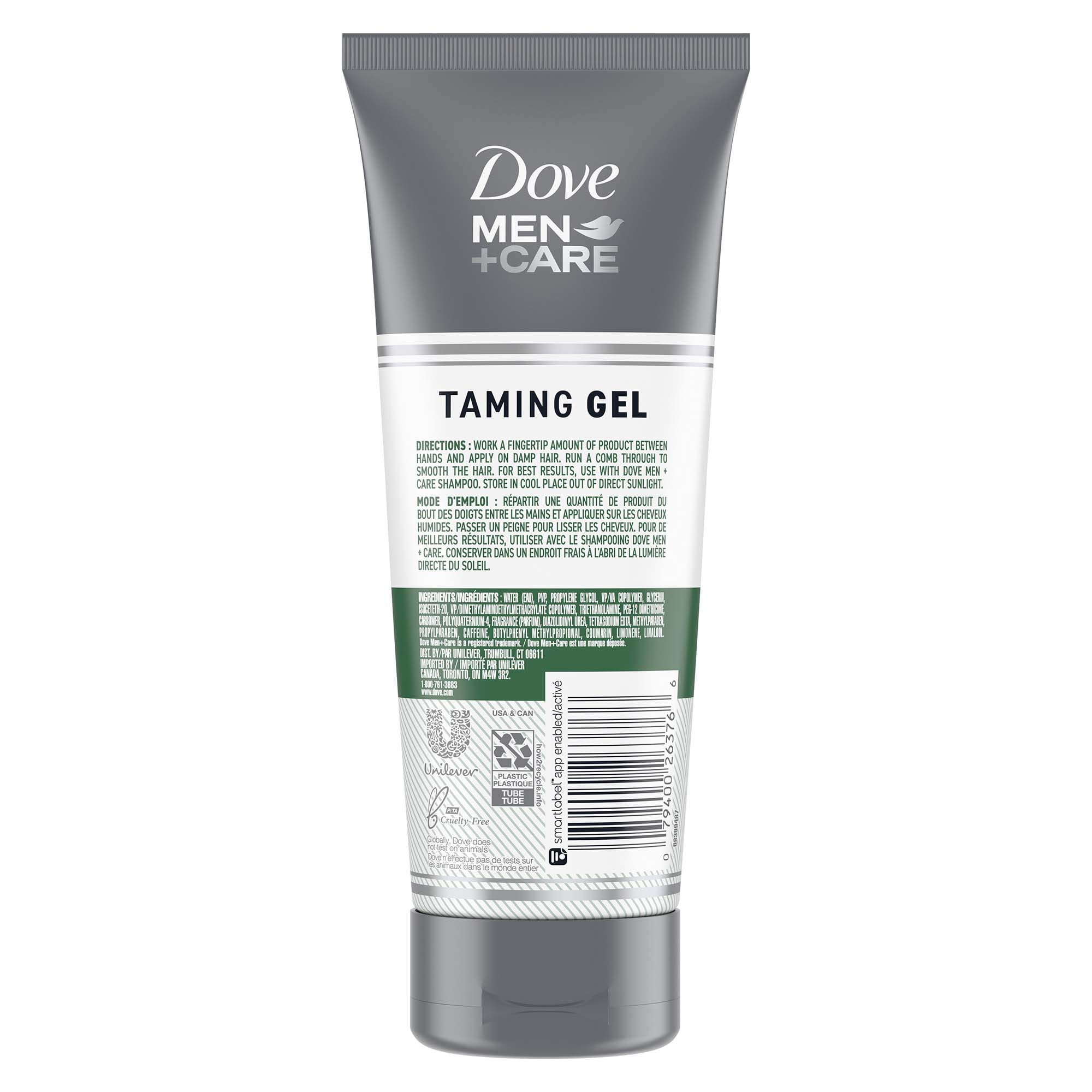 Dove Men+Care Strong Hold Control Gel for Thicker Healthier Looking Hair  Styling Hair Products 7oz 