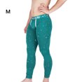 thumbnail image 3 of Jumpingount Calzas de ropa interior para hombre, pantalones elásticos estampados a la moda para hombre, pantalones de capa Base de absorción de sudor, ropa Ropa interior puntos verdes METRO Jumpingount AP013663-13, 3 of 6