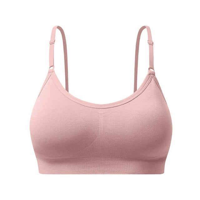 WRKEKC Sports Bra for Women Racerback Quick Dry Moisture Wicking Workout Yoga Running Fitness Lightweight Support Comfortable Solid Color Athletic Top
