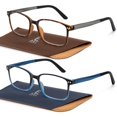 thumbnail image 1 of Gafas de lectura EASY READ TR90 para hombre Blue Light 2.50x, 1 of 6