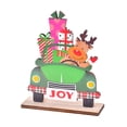 thumbnail image 1 of Injueey Rebanadas de Navidad con soporte Navidad Papá Noel Decoración de de coche Impresión colorida Montaje Adornos Bar Hotel Fiesta Kits de decoración para fiestas tipo 4 Injueey HA069474-04, 1 of 5