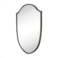 thumbnail image 4 of Irregular Oil Rubbed Bronze Arched Metal Bathroom Mirror Accent Symmetrical Wall Mirror for Dresser, Mantel or Bedroom, 4 of 9