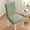 Green, variant on Slipcovers High Back Chair Covers, Stretch Slipcovers for Dining Room Chairs, Elastic Seat Protectors for Kitchen Home, Washable Furniture Covers for Wedding Banquet Decor and Party Events