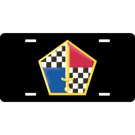 Military Entrance Procurement Command License Plate