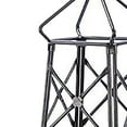 thumbnail image 5 of Achla Designs Lattice Obelisk Garden Trellis, 67 Inch Tall, Graphite Powder Coat Finish, 5 of 7