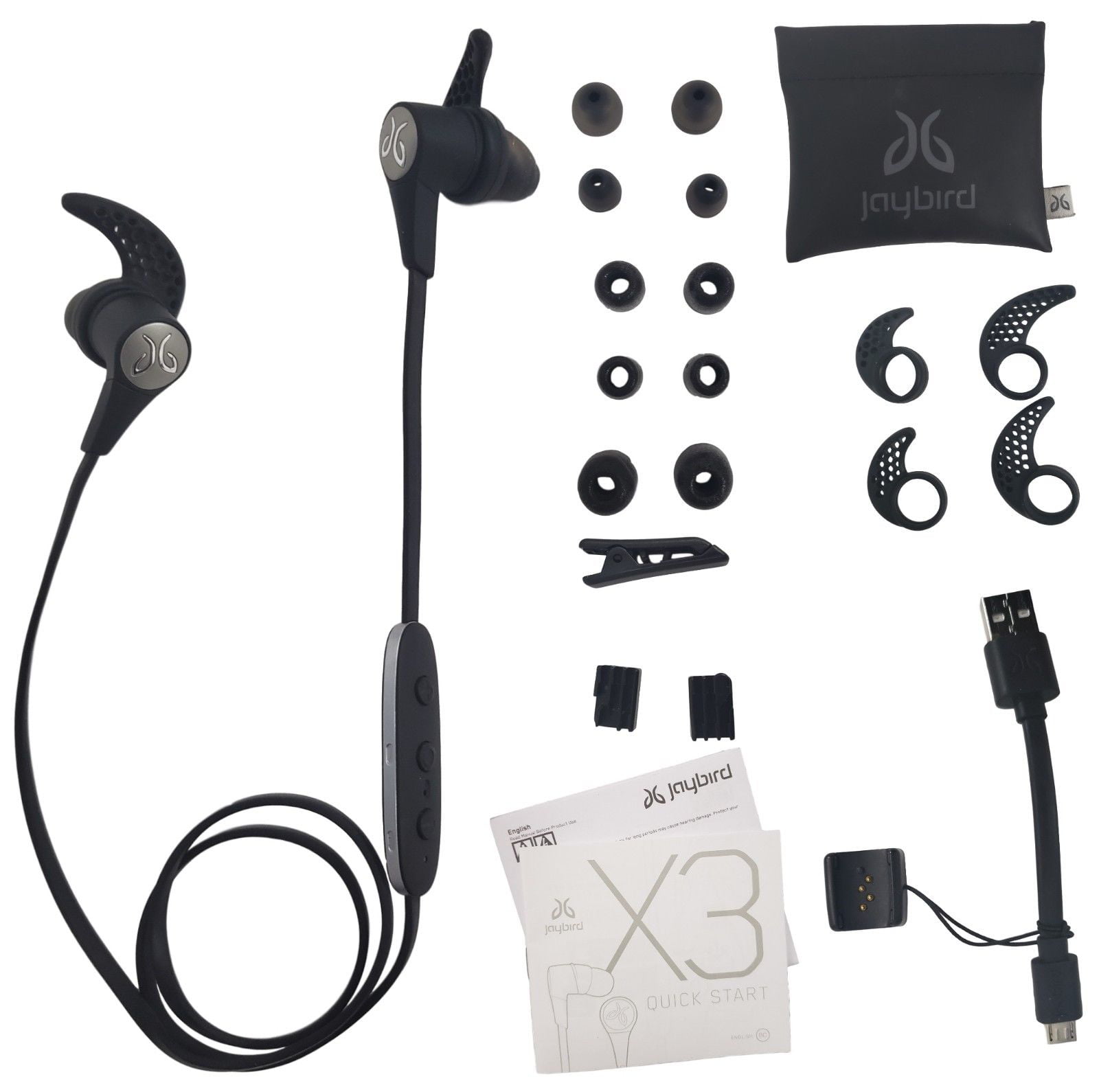 10x Replacement Ear Tips Earbud For JayBird BlueBuds X,X2 Bluetooth Heaphone 