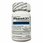 Phent37 (60 tablets) Fat Burner Appetite Suppressant 37.5 weight loss diet pills