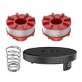 thumbnail image 1 of 2 Spool+1 Cap+1 Coil Spring compatible Einhell Lawn Mower compatible ment Parts Set DCQW Newway CPDD, 1 of 5