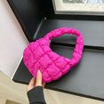thumbnail image 4 of Bolso de compras para mujer, bolso ligero plisado para mujer, bolsos de viaje de Color sólido FLhrweasw Nuevo, 4 of 9