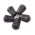 thumbnail image 4 of ETHZZLE 6 Pcs Embouts de Béquille pour Randonnée Noir Léger Antidérapant Couvre-Bâtons de Marche, 4 of 8