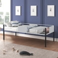 thumbnail image 3 of Triple Bunk Bed with Vent Board, Sturdy Metal Frame, Noise-Free Wood Slats, Separable into 3 Beds, No Box Spring Needed, 3 of 8