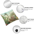 thumbnail image 6 of nygtbtfer Throw Pillow Covers Animals Old Earth House Gray Velvet Washable Decor Set of 2 Bed Outdoor Couch Living Room Pillow White, 6 of 7