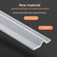 thumbnail image 4 of Luckyn 2m Weather Seal PU Form Sealing Strip Door Stripping Self Adhesive Home, 4 of 9
