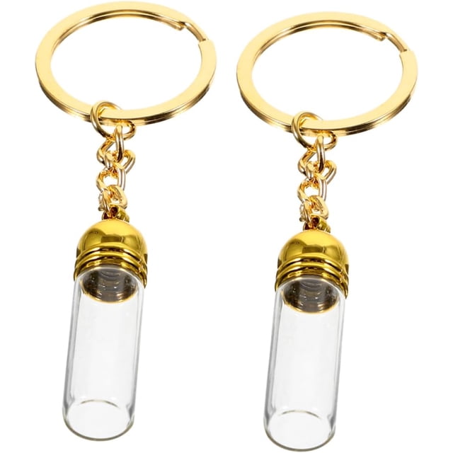 Llaveros Frascos Decorativos para Perfume Colgantes de Botella para Aceite Pendientes Botella