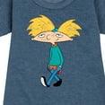 thumbnail image 3 of Hey Arnold! - Distressed Arnold - Toddler And Youth Girls Fleece Dress, 3 of 5