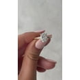 thumbnail image 3 of Solitaire Brilliance 2.00CT Oval Moissanite Solitaire Engagement Hidden Halo Ring for Women 10k Yellow Gold Ring Size 9.5, 3 of 7