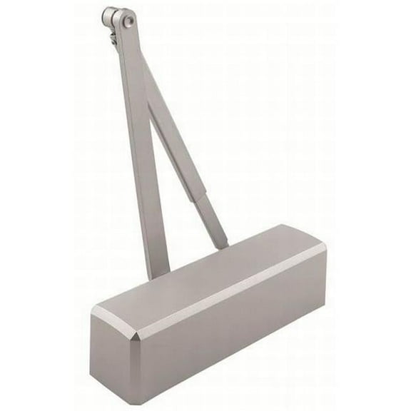 Manual, Hydraulic, Stanley QDC 300, Door Closer, Standard Duty Interior and Exterior, Gray