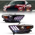 thumbnail image 2 of Projector Headlights Compatible with 2015 2016 2017 Ford Mustang Replacement Headlights w/Led DRL High Low Beam Headlamp, 2 of 9