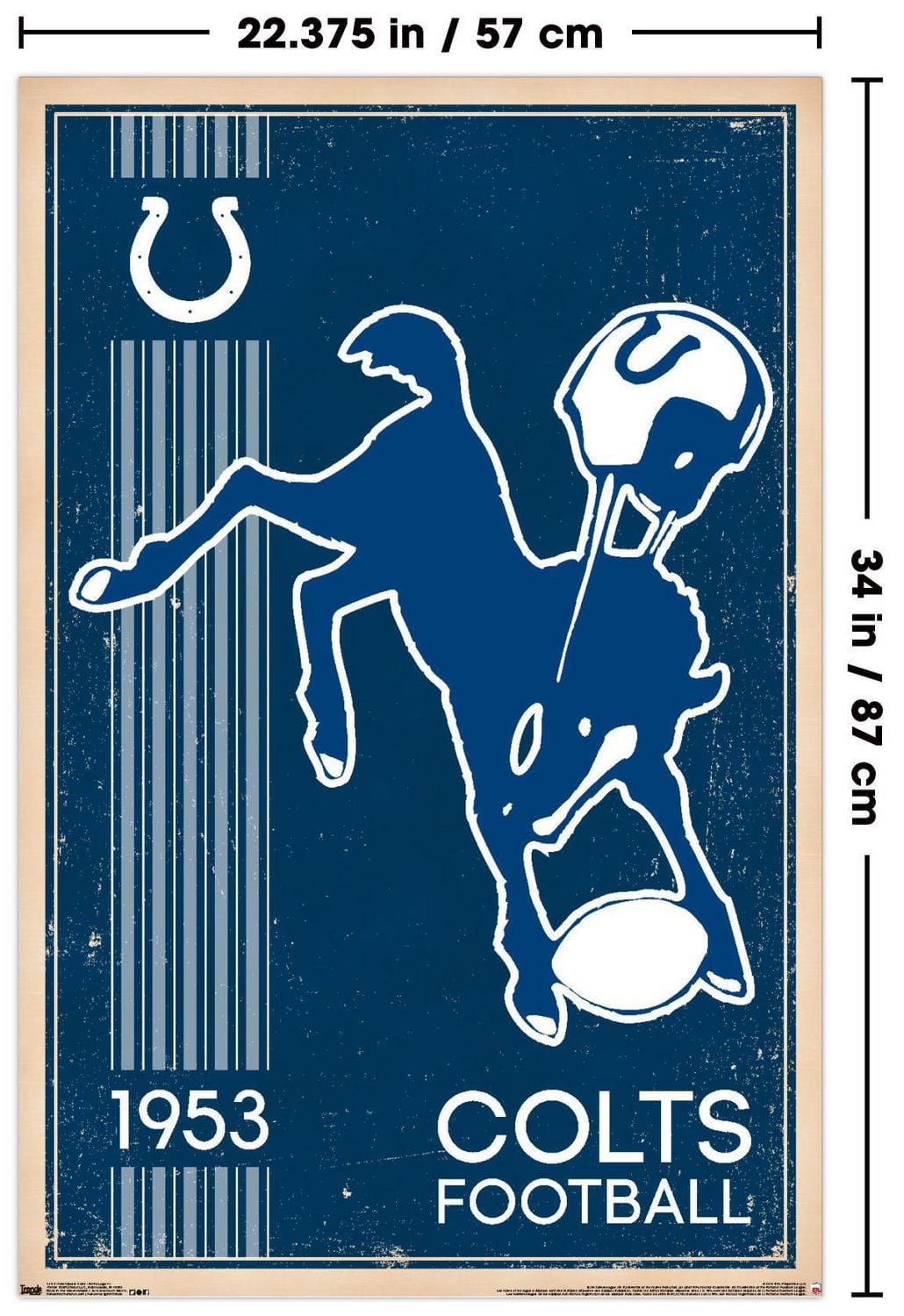 NFL Indianapolis Colts - Logo rétro 14