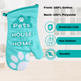 thumbnail image 6 of Kitchen Towel Home Collection, Quilted Pot Holders, Oven Mitts, & Dish Towel Heat Resistant & Non-Slip for Home Kitchen Cooking Baking Decorative Dishcloth Gift Set of 6 Teal with Free RGSB Towel, 6 of 7