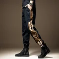 thumbnail image 4 of Pantalones cargo para hombre Y2k Harajuku, pantalones para hombre, ropa de talla grande, informales, largos, a la moda, para pescar, ajustados, con rayas apiladas, para correr, talla grande, 4 of 4