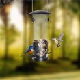 thumbnail image 4 of SMihono Bird Feeders for Outdoors Hanging Hummingbird Feeder Unique Design Feeding System With Bright Transparent Tube on Clearance, 4 of 9