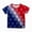A57-Red, variant on Ccpelsie Kids Toddler Boys Girls 4th of July T-Shirt American Flag Shirts Patriotic Tops Tee Independence Day Clothes(White,11-12 Years)