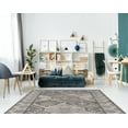 thumbnail image 3 of Linon Home Decor Vintage Area Rug or Runner Collection, Gray and Charcoal, 8' x 10', 3 of 3