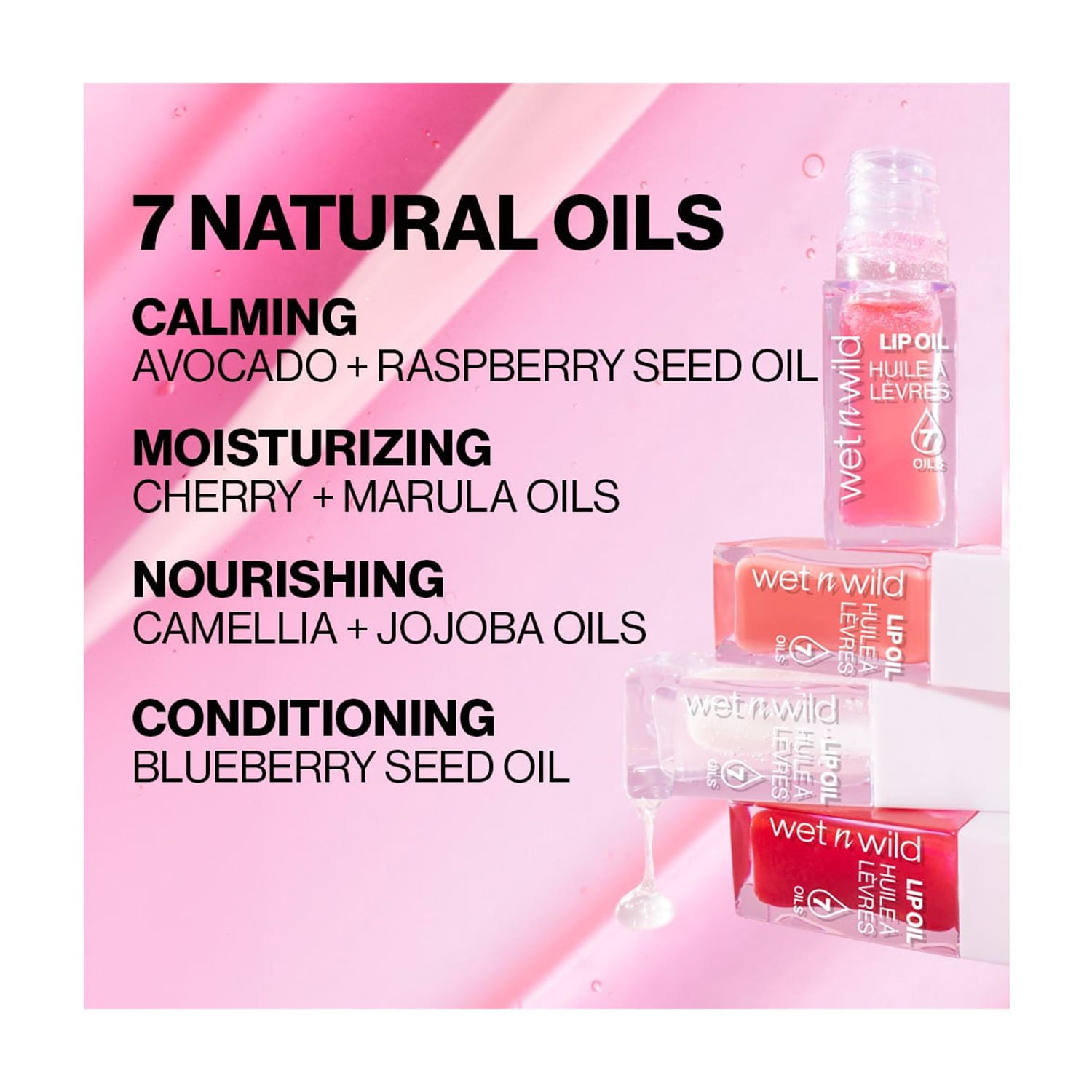 Wet n Wild Lip Gloss Oil, Rose Quartz, 0.15 fl oz