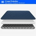 thumbnail image 2 of RAINYEAR 13 Inch Laptop Sleeve Diamond PU Leather Case Protective Shockproof Water Resistant Bag Compatible with 13.3 MacBook Air Pro Retina Touch Bar Surface for 13" Notebook Chromebook (Navy Blue), 2 of 7
