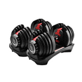 thumbnail image 1 of Haltères Réglables Rotatifs - 90 lb x 2, Paire, 1 of 6