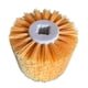 thumbnail image 3 of Cepillo abrasivo de pulido de grano 80, herramienta de esmerilado, rueda de trefilado versátil Amarillo, 3 of 9