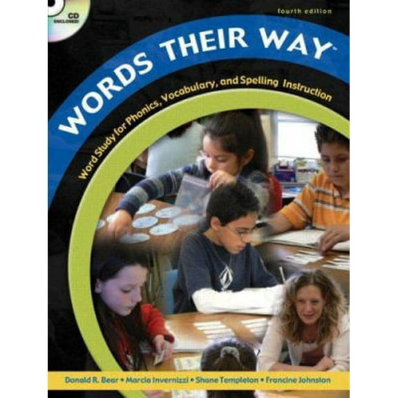 Pre-Owned Words Their Way: Word Study for Phonics, Vocabulary, and Spelling Instruction, 4th Edition (Book, CD & DVD) (Paperback) 013223968X 9780132239684