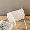 thumbnail image 2 of Bolso casual de mujer Bolsos de hombro simples de nailon diarios para mujer (blanco) Tmvgtek Oficina Multiescena Multifunción, 2 of 9