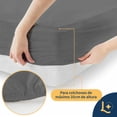 thumbnail image 2 of Cubrecolchón Laila Suave Cubrecolchon Antiacaros Cloud Sleep  Matrimonial, 2 of 8