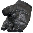thumbnail image 4 of Hot Leathers Fingerless Leather Gloves (Black, X-Large), 4 of 4