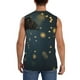 thumbnail image 4 of Fotbe North American Bald Eagle Men's Camiseta sin Mangas Estampada para Hombres, Playera Casual para Gimnasio, Entrenamiento, Playa-3X-Large, 4 of 7