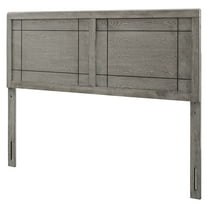 Headboard, Twin Size, Wood, Grey Gray, Modern Contemporary Urban Design, Bedroom Master Guest Suite