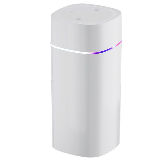 para dormitorio, mini humidificador de 600 ml para plantas, humidificadores personales de escritorio para interior de oficina, humidificador portátil de doble chorro