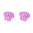 thumbnail image 3 of Cateissary Gorro de ducha grueso de microfibra para mujer Type1 NO1, 3 of 6