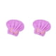 thumbnail image 3 of Injueey Gorro de ducha para mujer, gorro de baño grueso de secado rápido, decoración con lazo, envoltura, toalla para el baño del hogar, Violeta 2piezas, 3 of 6